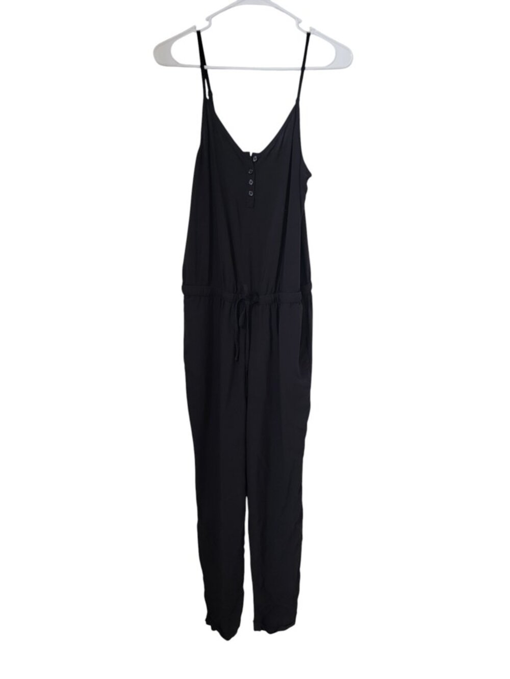 Old Navy Size S Black Cami Sleeveless Jumpsuit, Gently Used Condition
